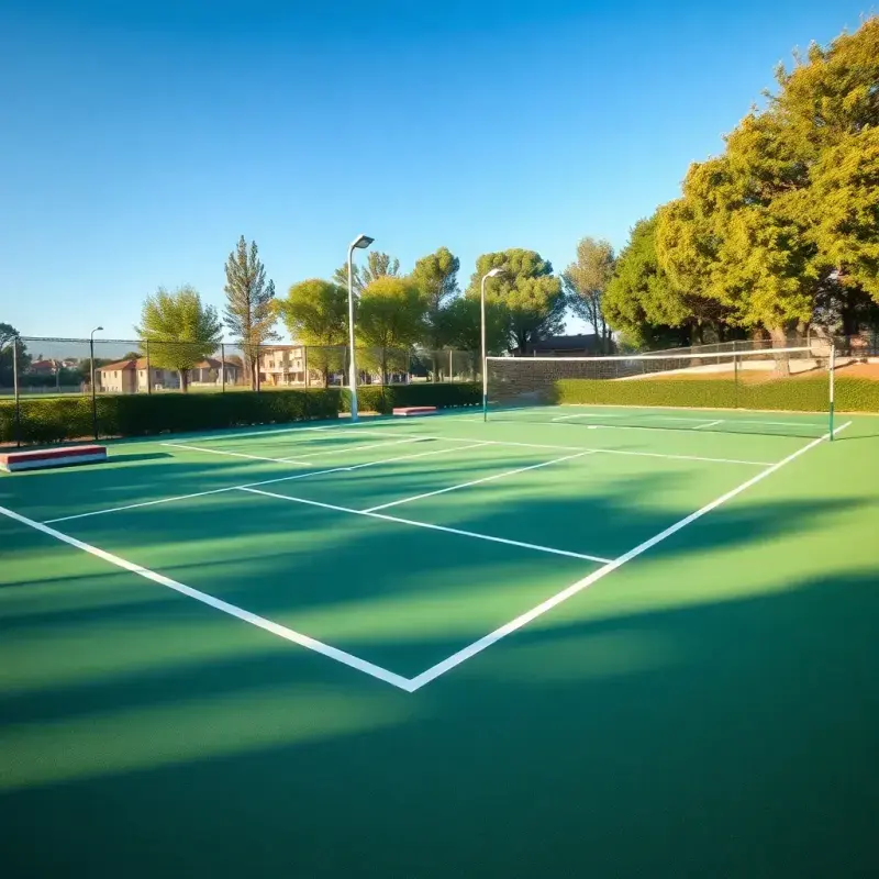 Pistas de pádel en Villalbilla de Burgos